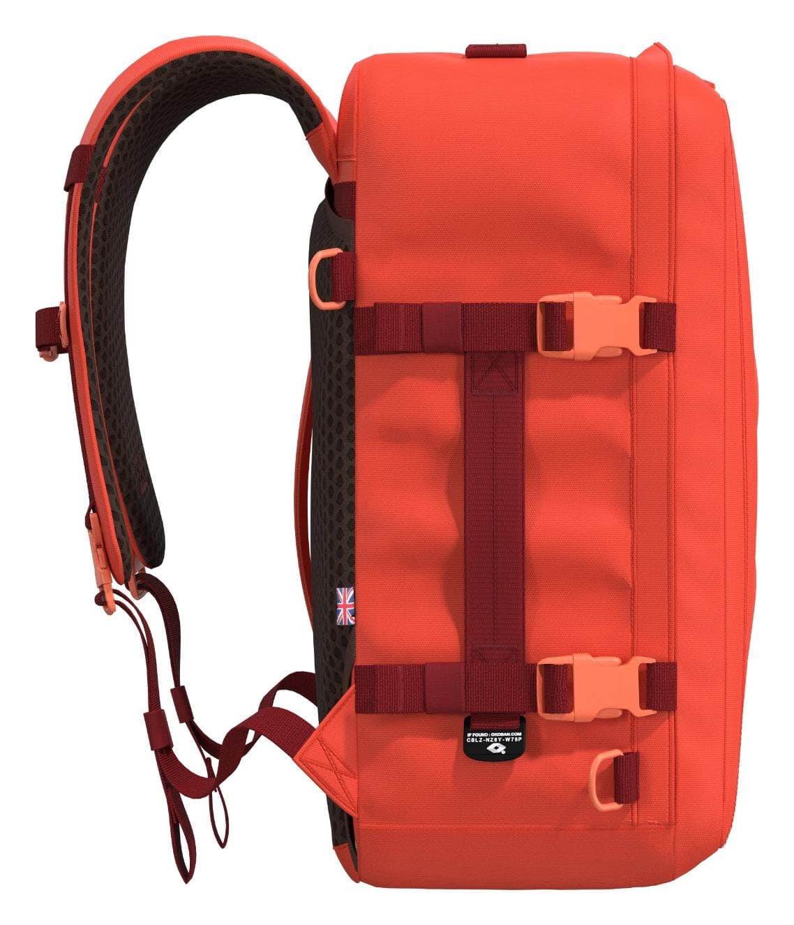 Batoh do letadla 55x40x20 CabinZero Classic Plus 32L Tomato Festival 2