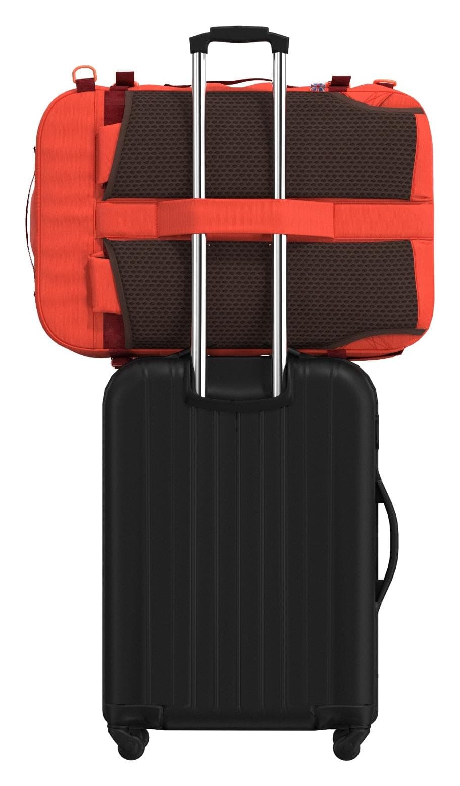 Batoh do letadla 55x40x20 CabinZero Classic Plus 32L Tomato Festival 4