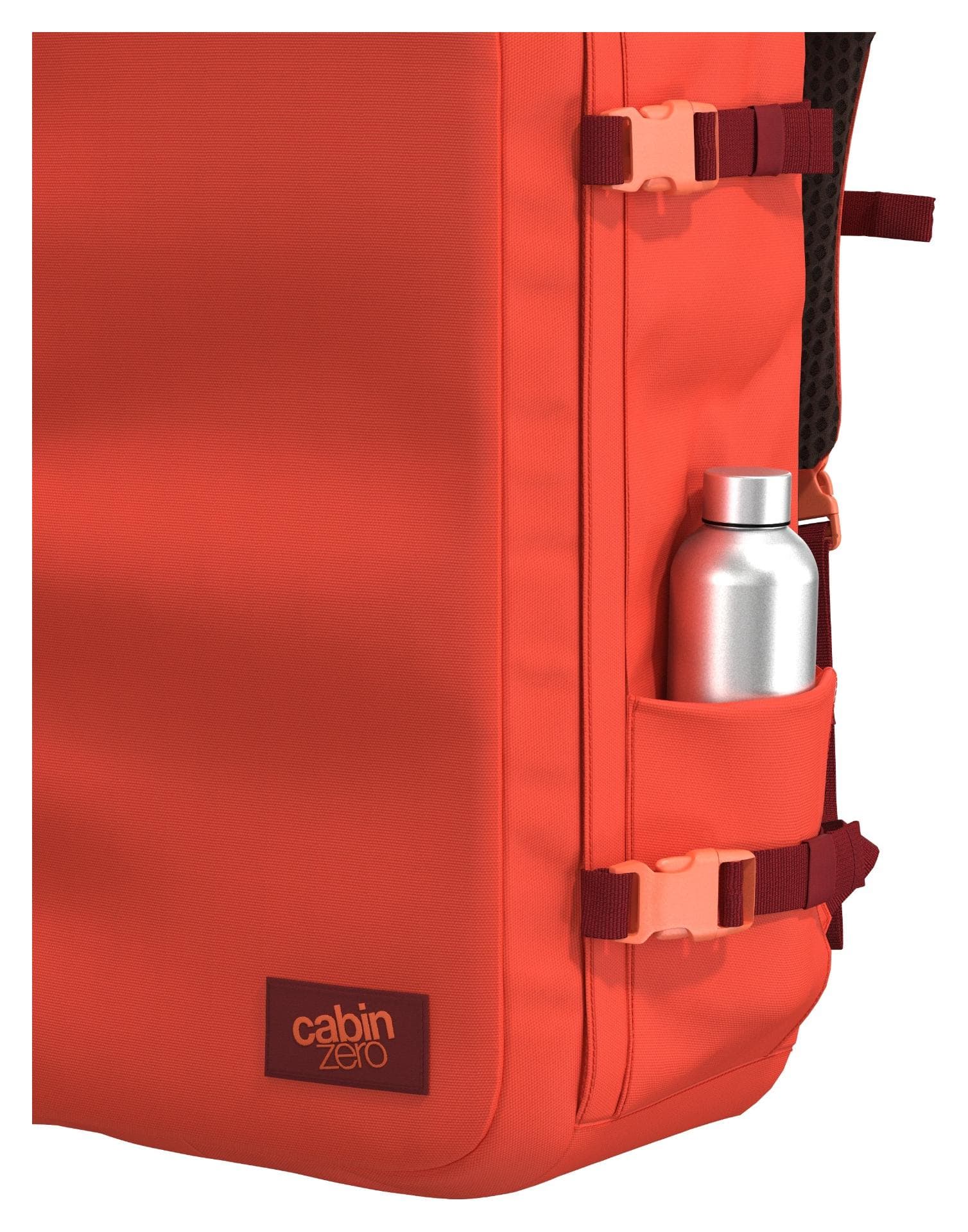 Batoh do letadla 55x40x20 CabinZero Classic Plus 32L Tomato Festival 5