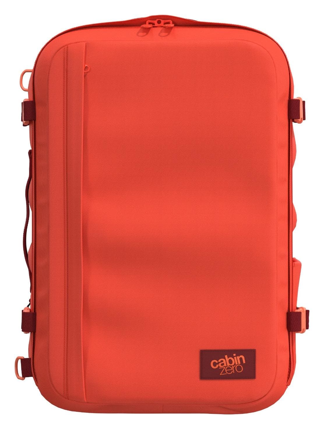 Batoh do letadla 55x40x20 CabinZero Classic Plus 42L Tomato Festival 4