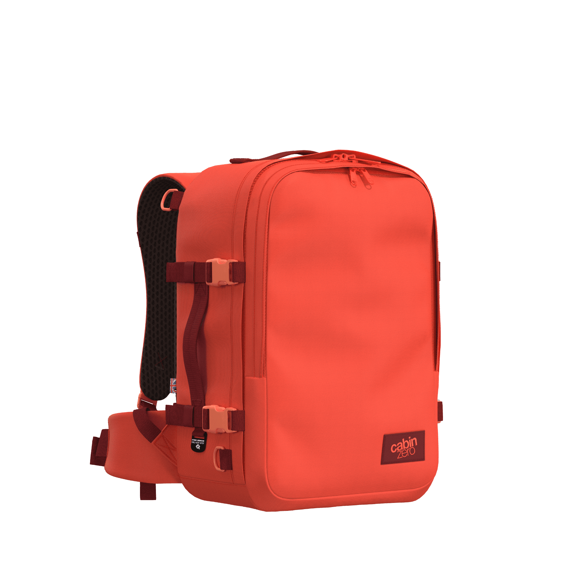 Batoh do letadla 55x40x20 CabinZero Classic Pro 32L Tomato Festival 2