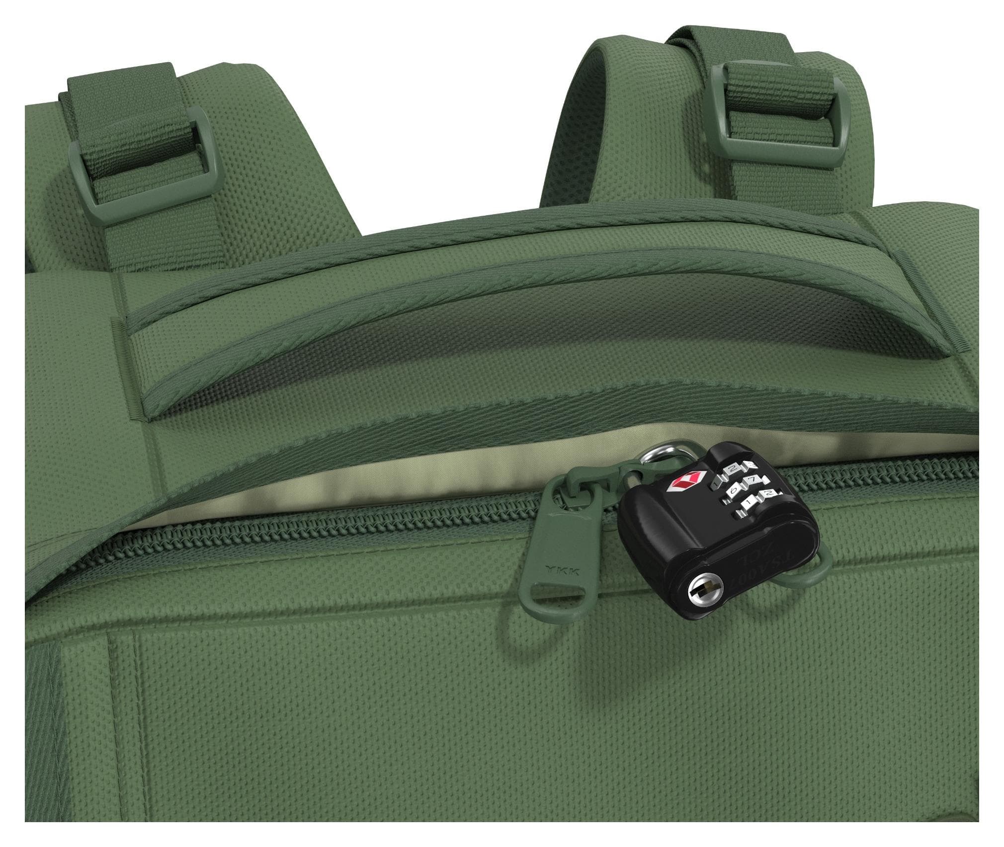 Cestovní batoh do letadla CabinZero Military 36L Mystic Green 2