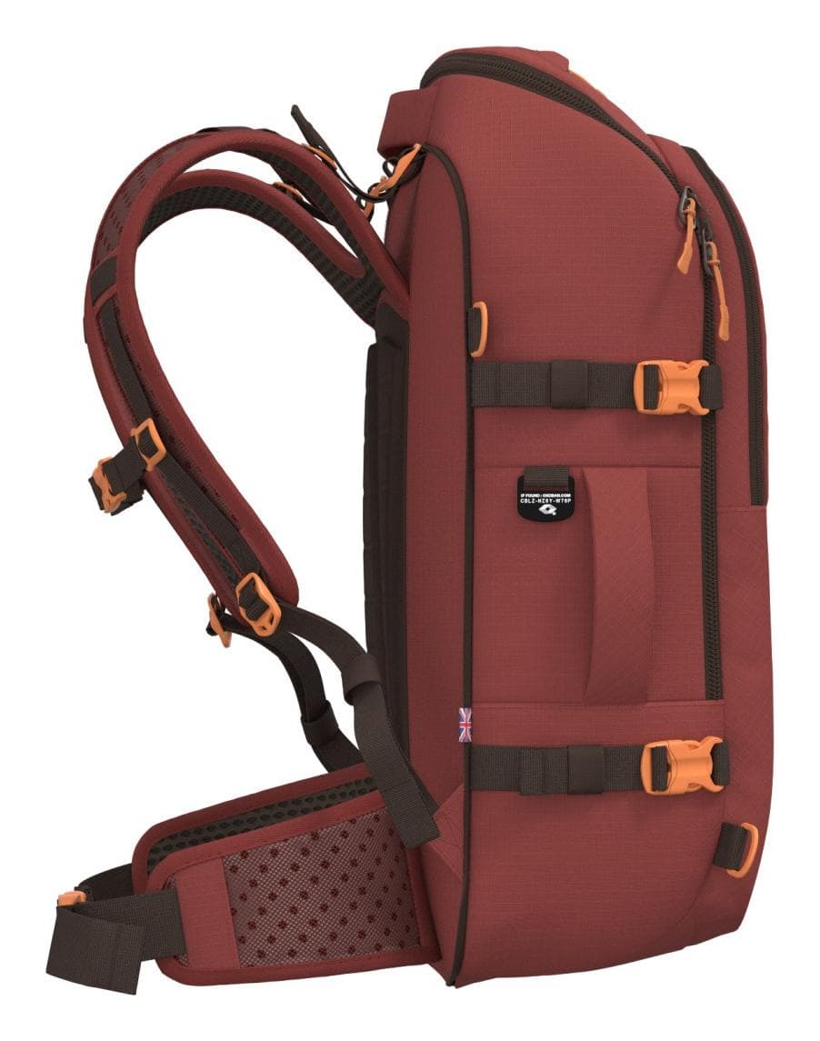 Batoh do letadla 55x40x20 CabinZero Adv Pro 42L Sangria red 6