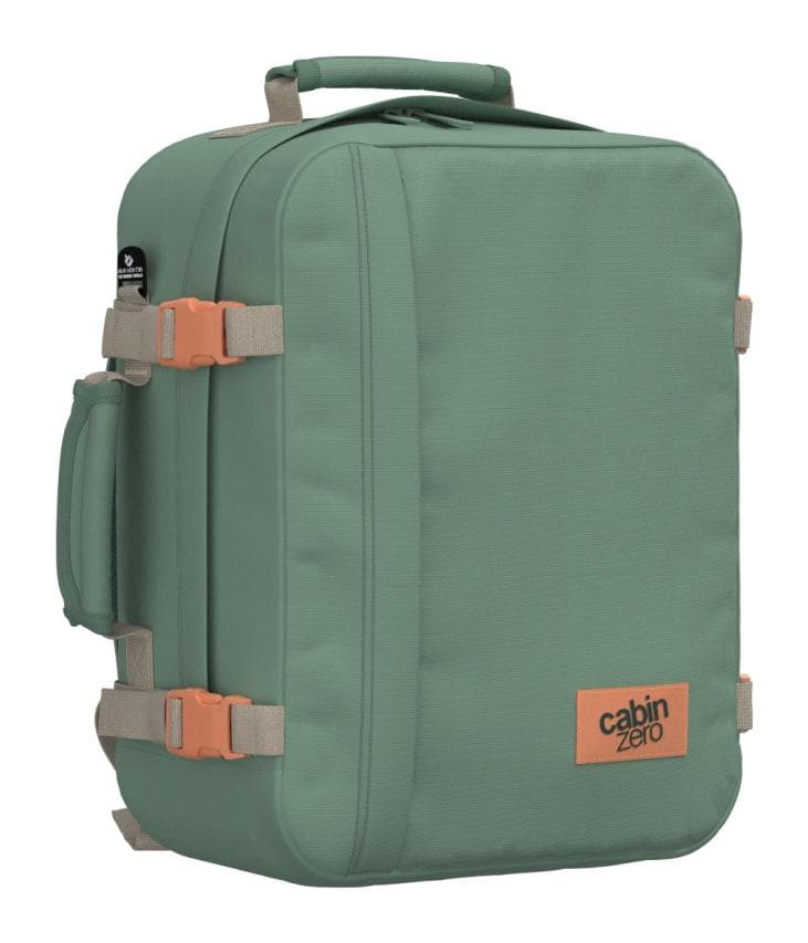 Batoh do letadla 40x30x20 CabinZero Classic 28L Sage forest 3