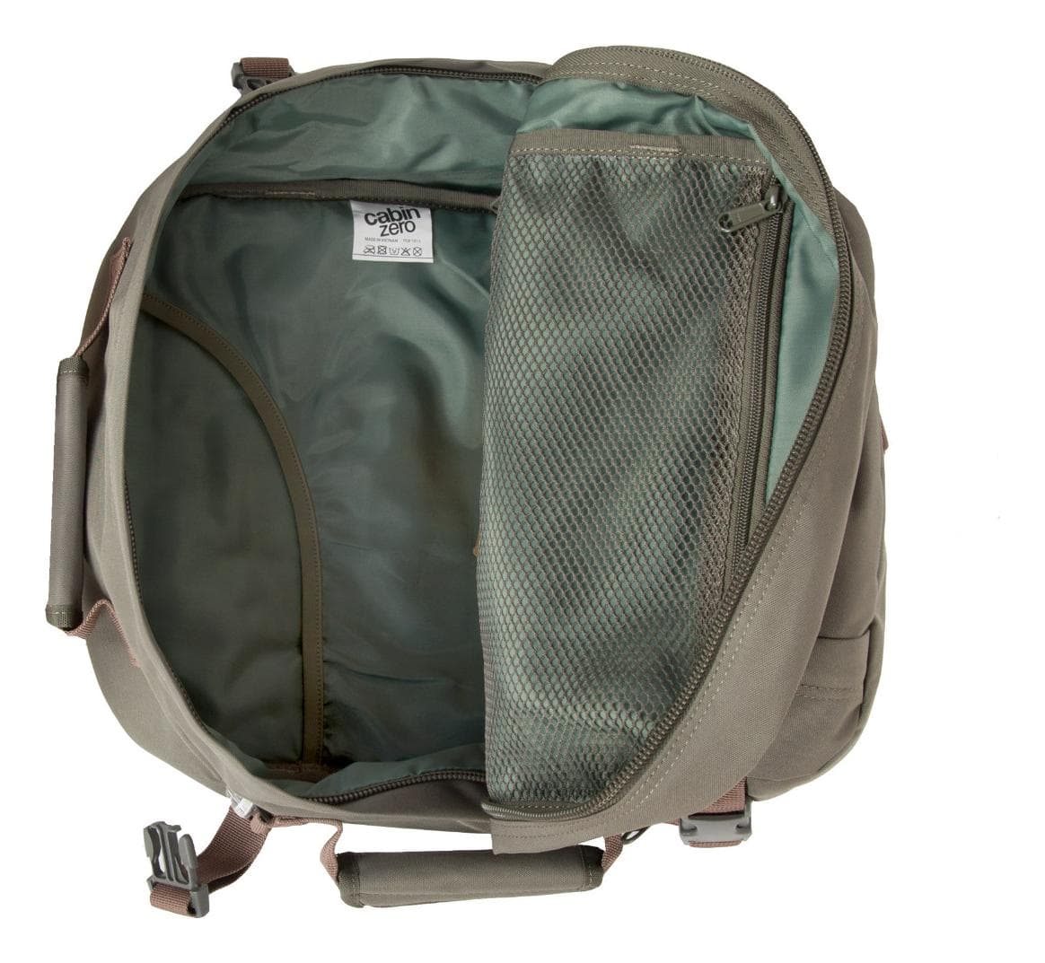 Batoh do letadla 40x30x20 CabinZero Classic 28L Georgian Khaki 4