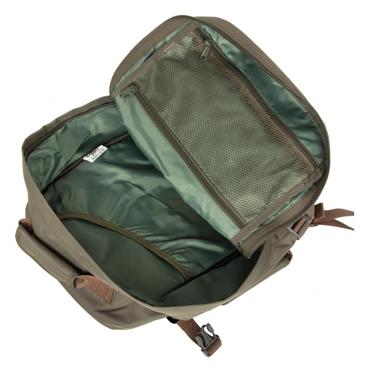 Cestovní batoh do letadla CabinZero Classic 36L Georgian Khaki 4