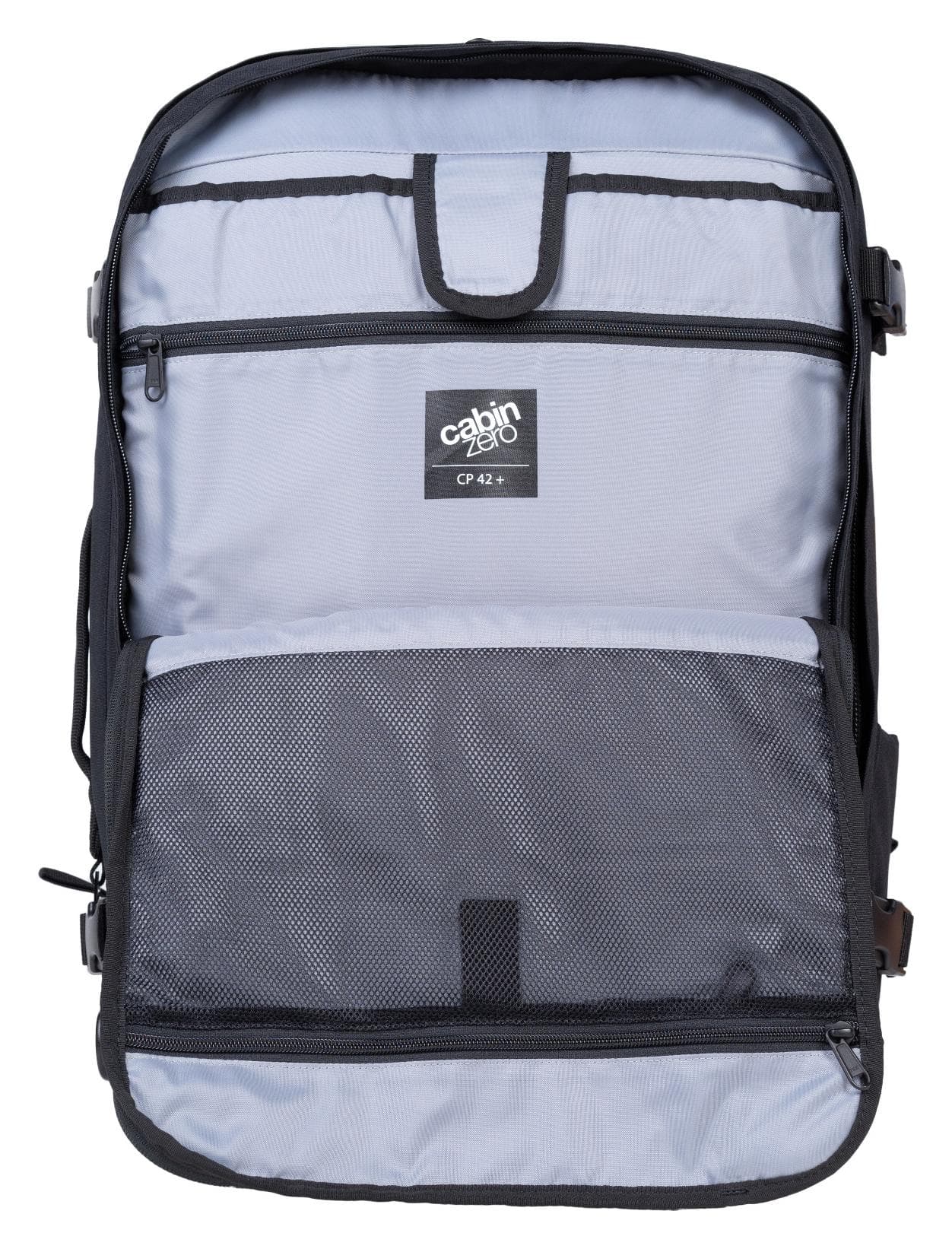 Batoh do letadla 55x40x20 CabinZero Classic Pro 42L Absolute Black 5