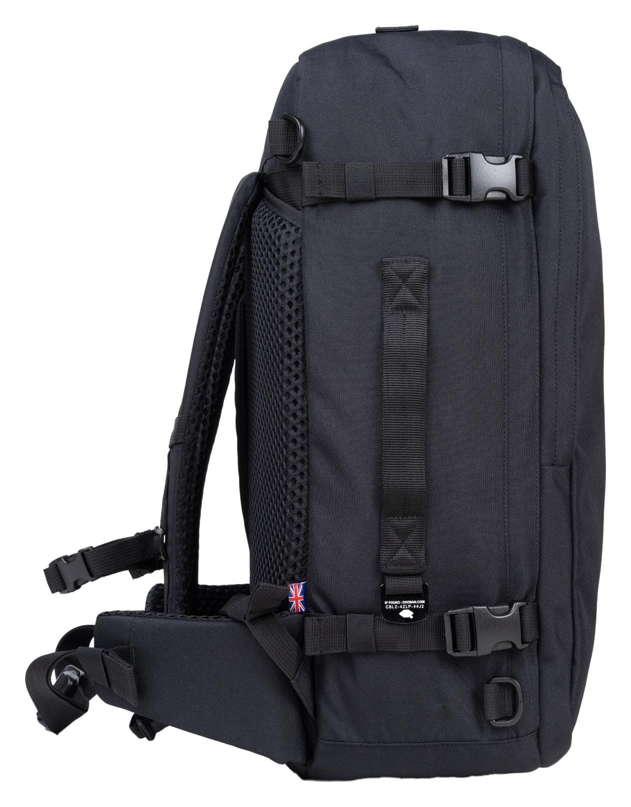 Batoh do letadla 55x40x20 CabinZero Classic Pro 42L Absolute Black 6