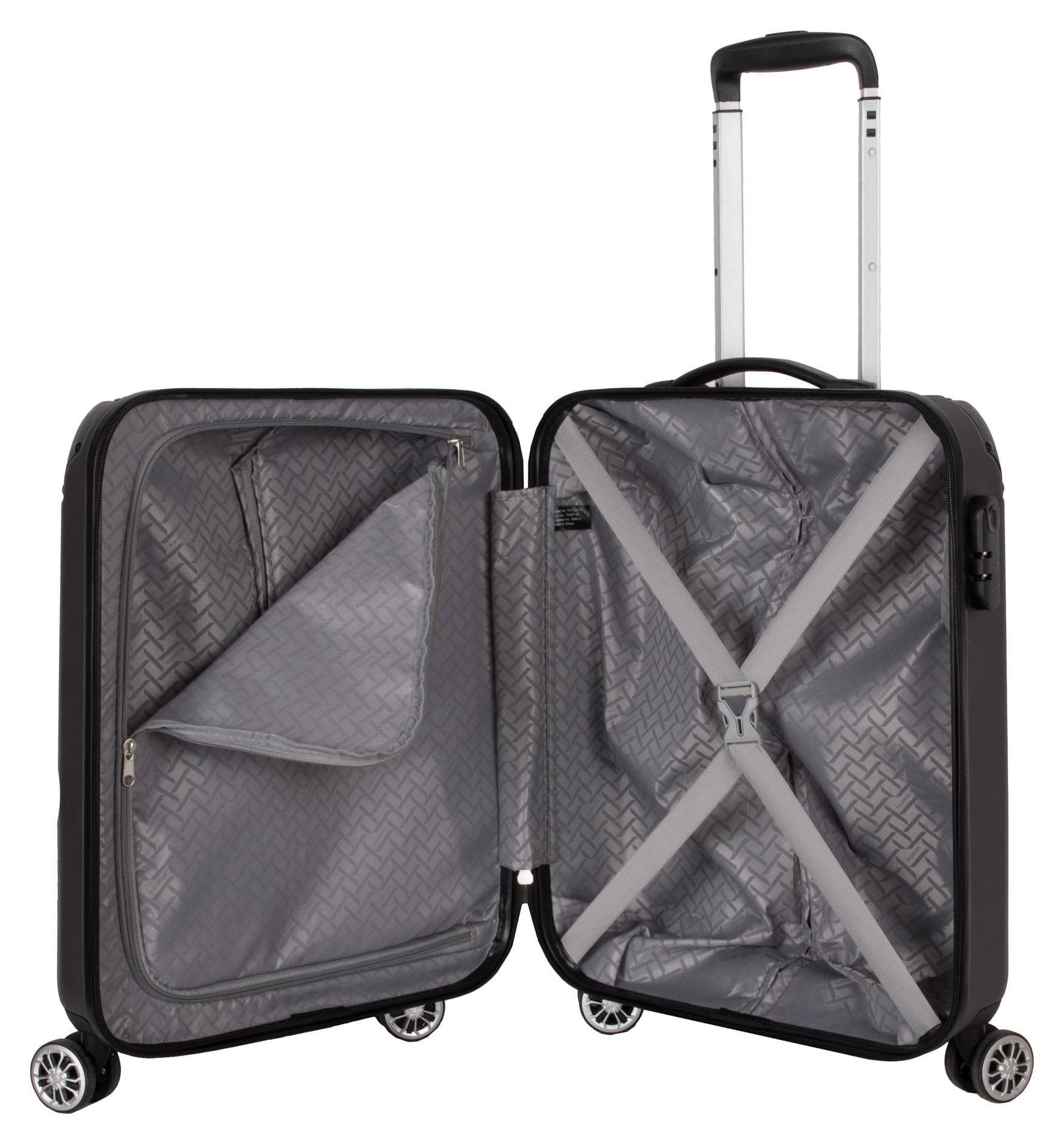 Kufr do letadla 55x40x20 Travelite City 4w S Anthracite 5