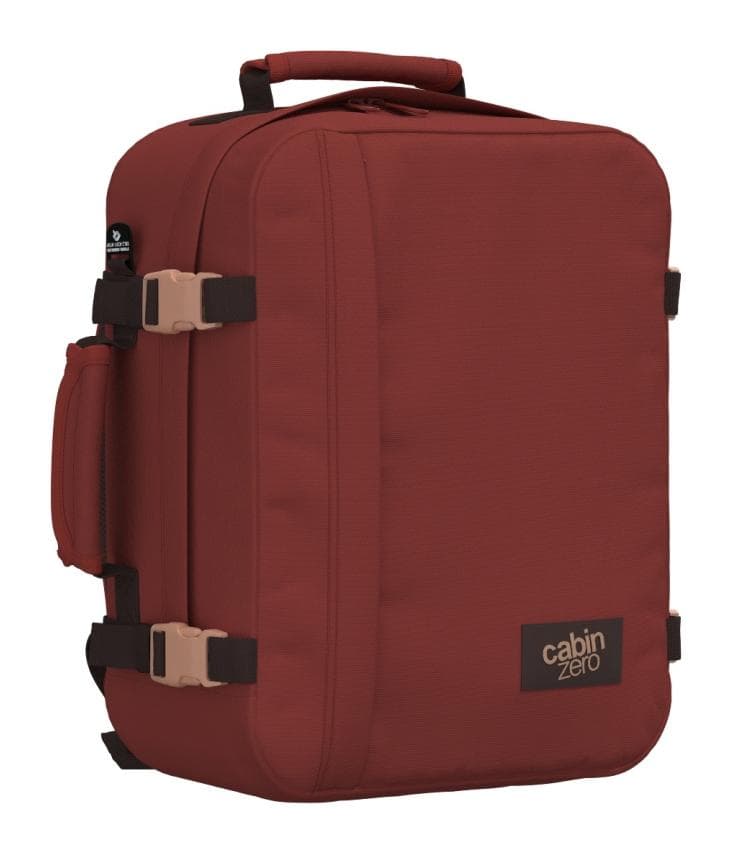 Batoh do letadla 40x30x20 CabinZero Classic 28L Sangria red 2
