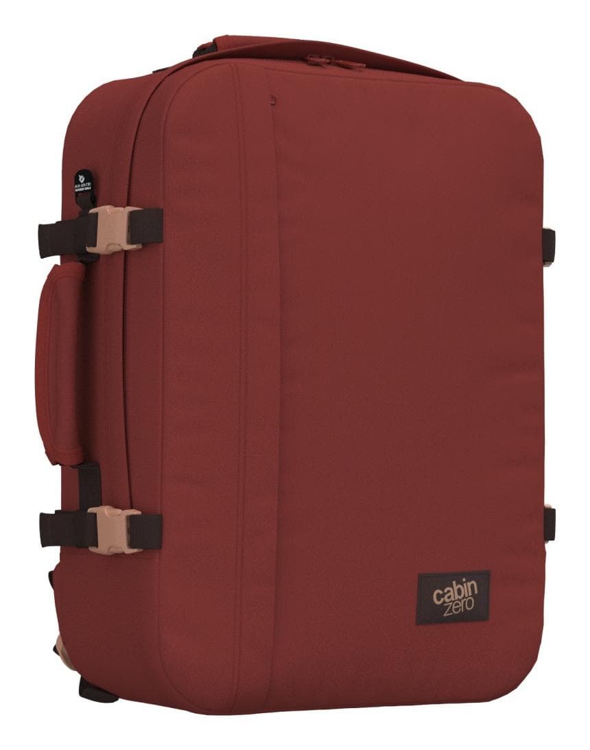 Cestovní batoh do letadla CabinZero Classic 44L Sangria red 2