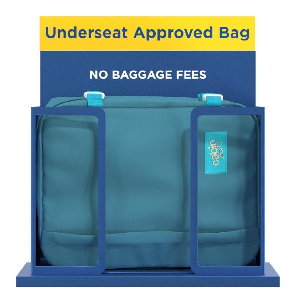 Cestovní batoh do letadla CabinZero Classic 28L Bali Blue 2