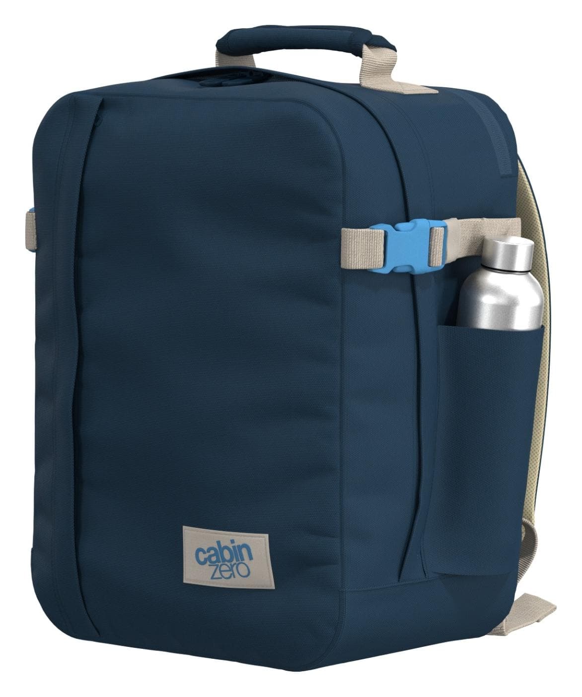 Batoh do letadla 40x30x20 CabinZero Classic Tech 28L Blue Grotto 3