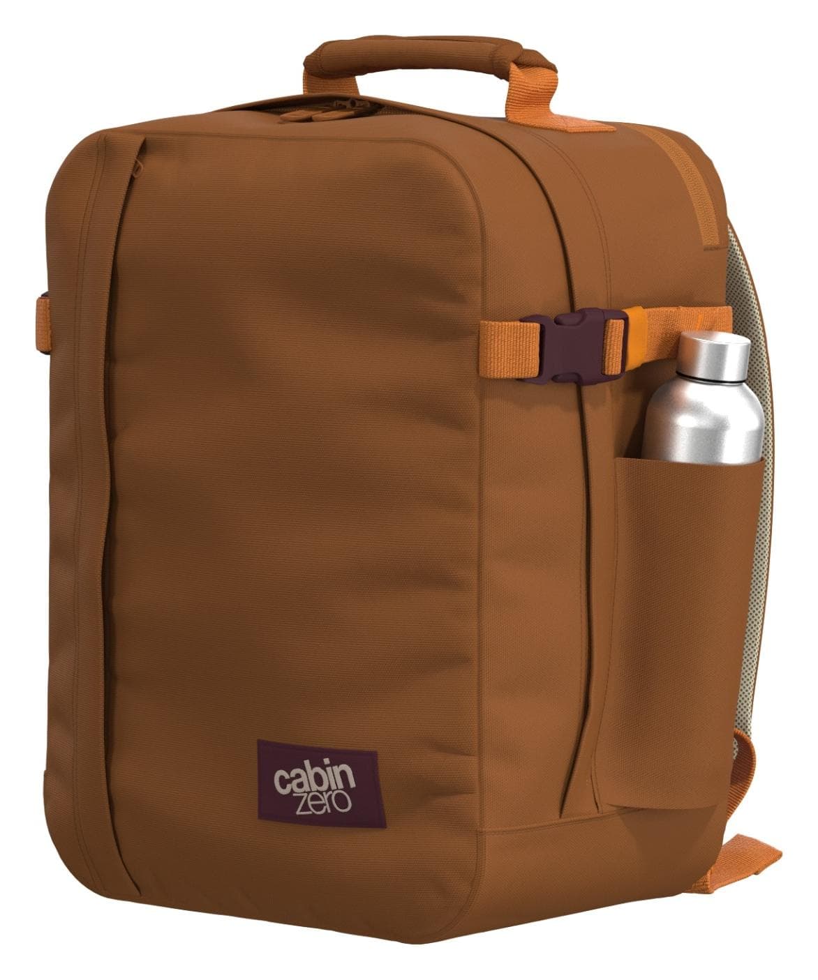 Batoh do letadla 40x30x20 CabinZero Classic Tech 28L Cinnamon 3
