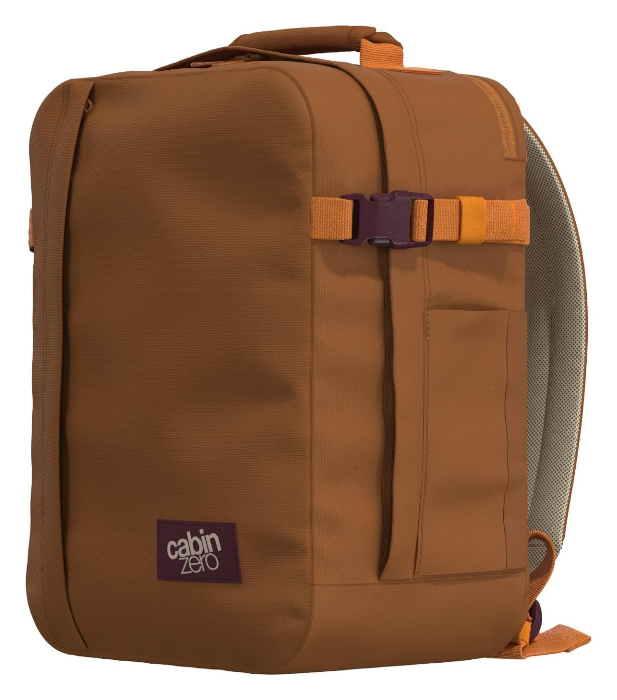 Batoh do letadla 40x30x20 CabinZero Classic Tech 28L Cinnamon 5