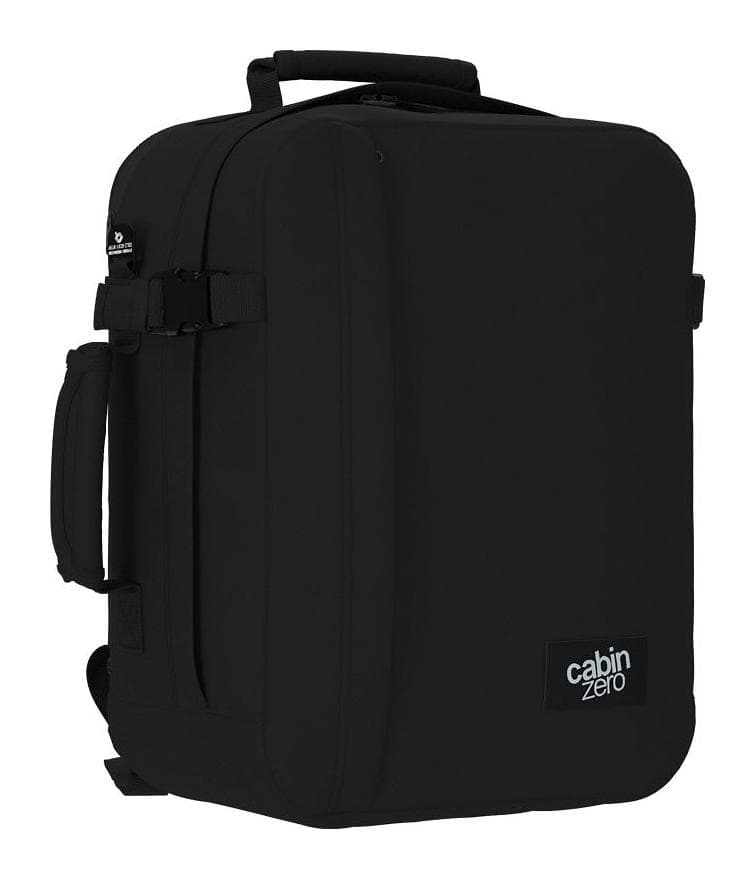 Batoh do letadla 40x30x20 CabinZero Classic Tech 28L Absolute black 3