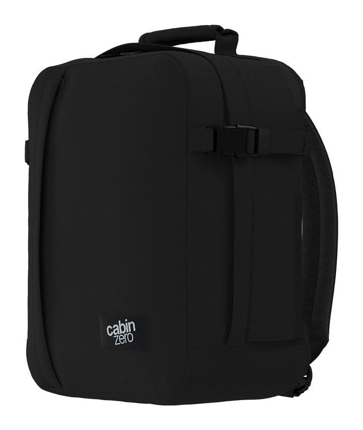Batoh do letadla 40x30x20 CabinZero Classic Tech 28L Absolute black 2