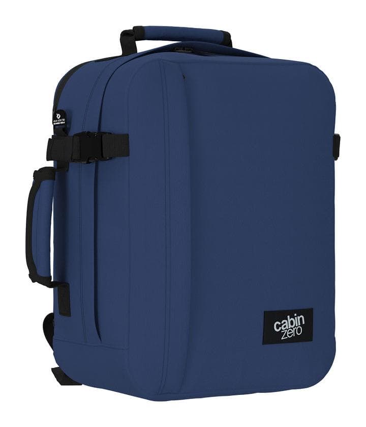 Batoh do letadla 40x30x20 CabinZero Classic Tech 28L Navy 3