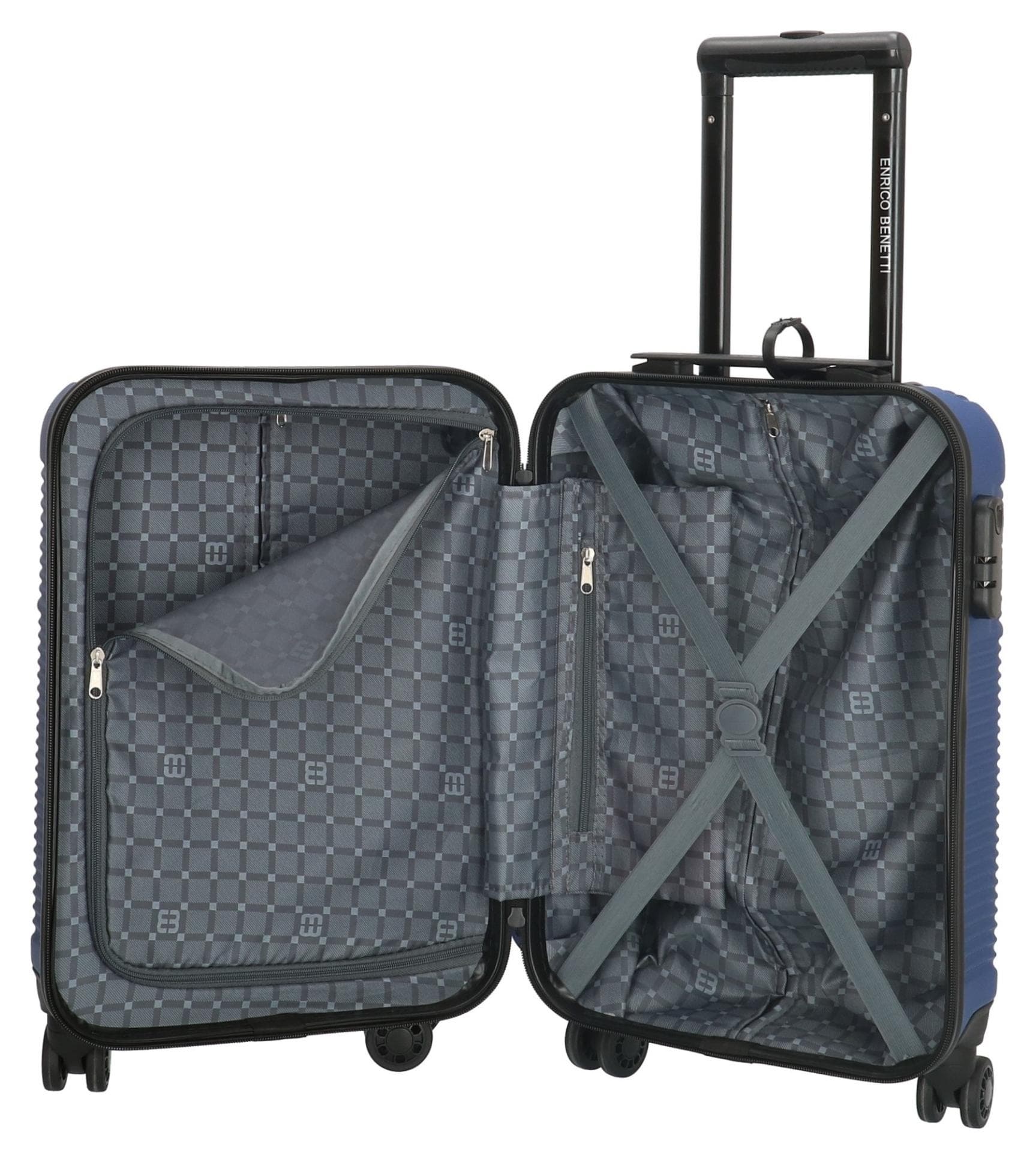 Kufr do letadla 55x40x20 Enrico Benetti Louisville 39040-50 Steelblue 4