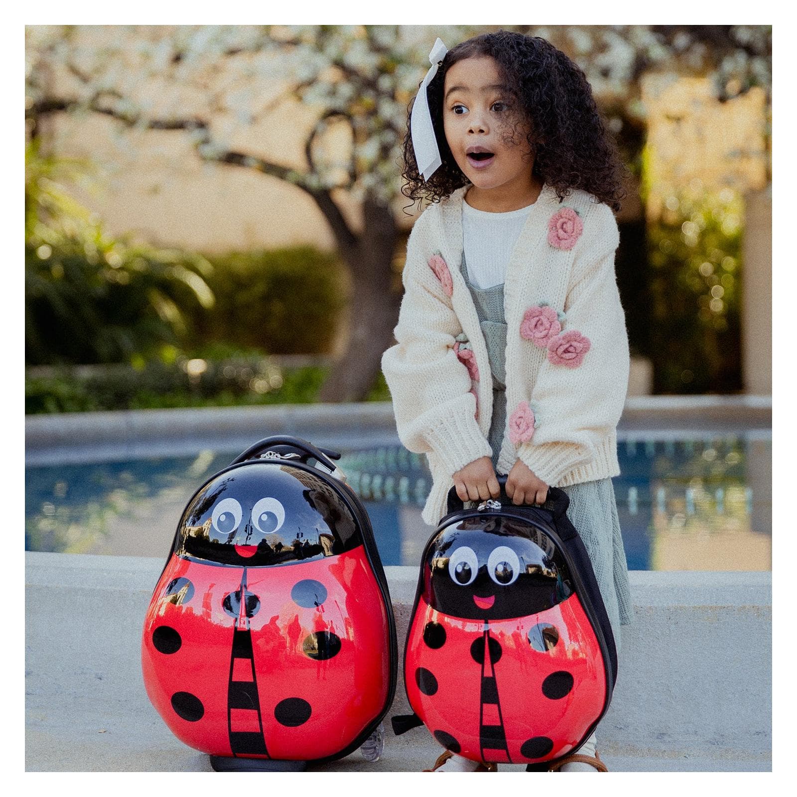 Heys Travel Tots Lady Bug - set of backpack and suitcase 2