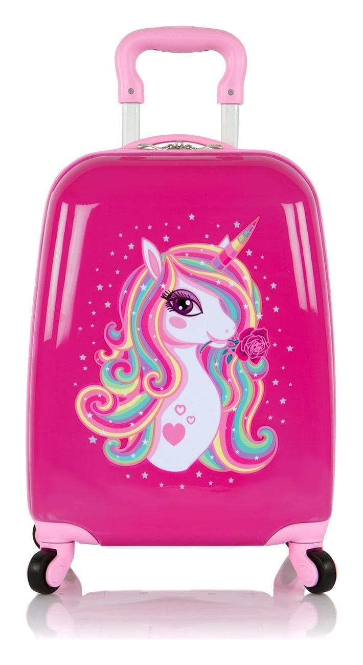 Kufr pro děti Heys Kids 4w Unicorn Rose 2