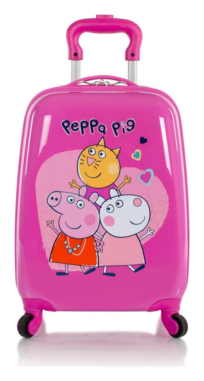Dětský kufřík na kolečkách Heys Kids Peppa Pig 4w Pink 2