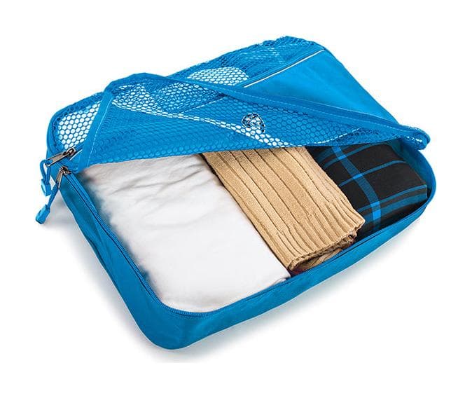 Cestovní organizéry Heys Eco Packing Cube 5pc Set II Blue 2