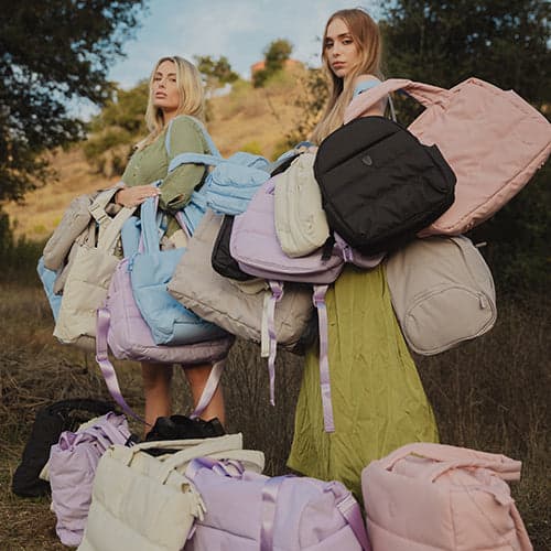 Dámská cestovní taška Heys Puffer Duffel Off White 2