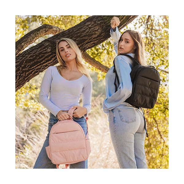 Elegantní dámský batoh do města Heys Puffer Backpack Black 2