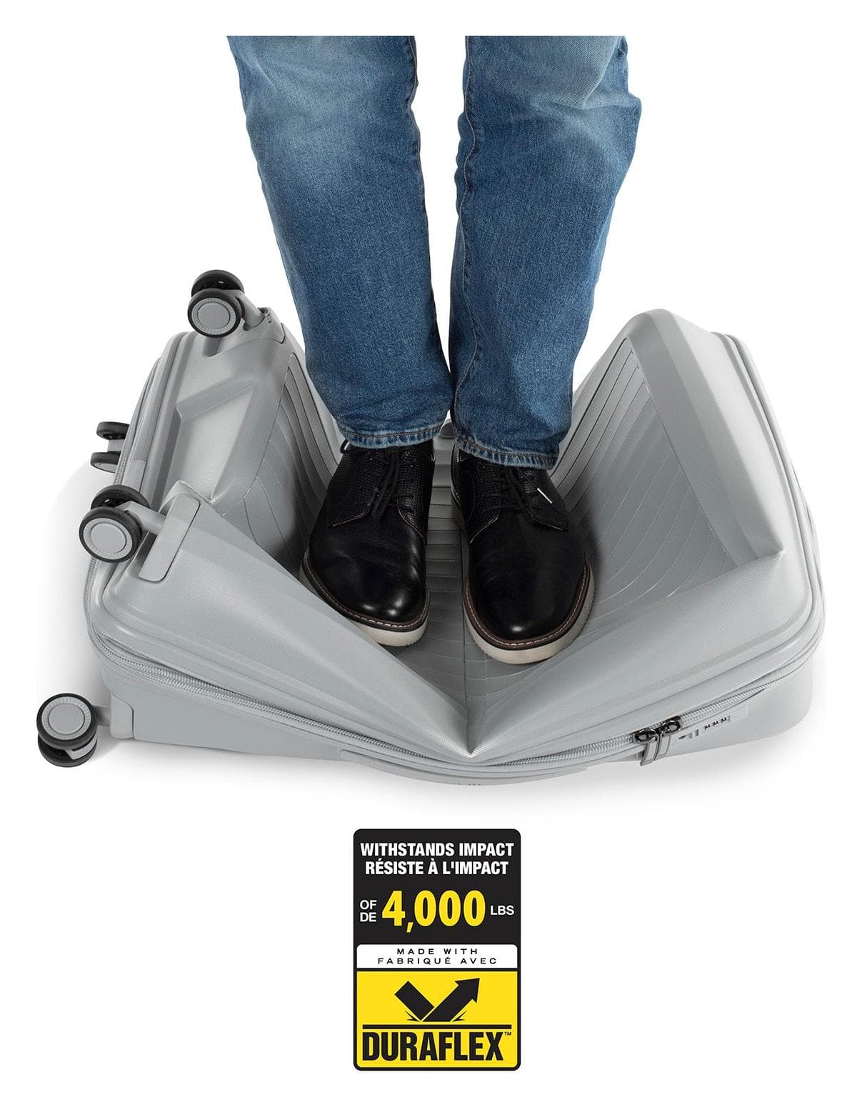 Velký skořepinový kufr na kolečkách Heys Airlite L Grey 3