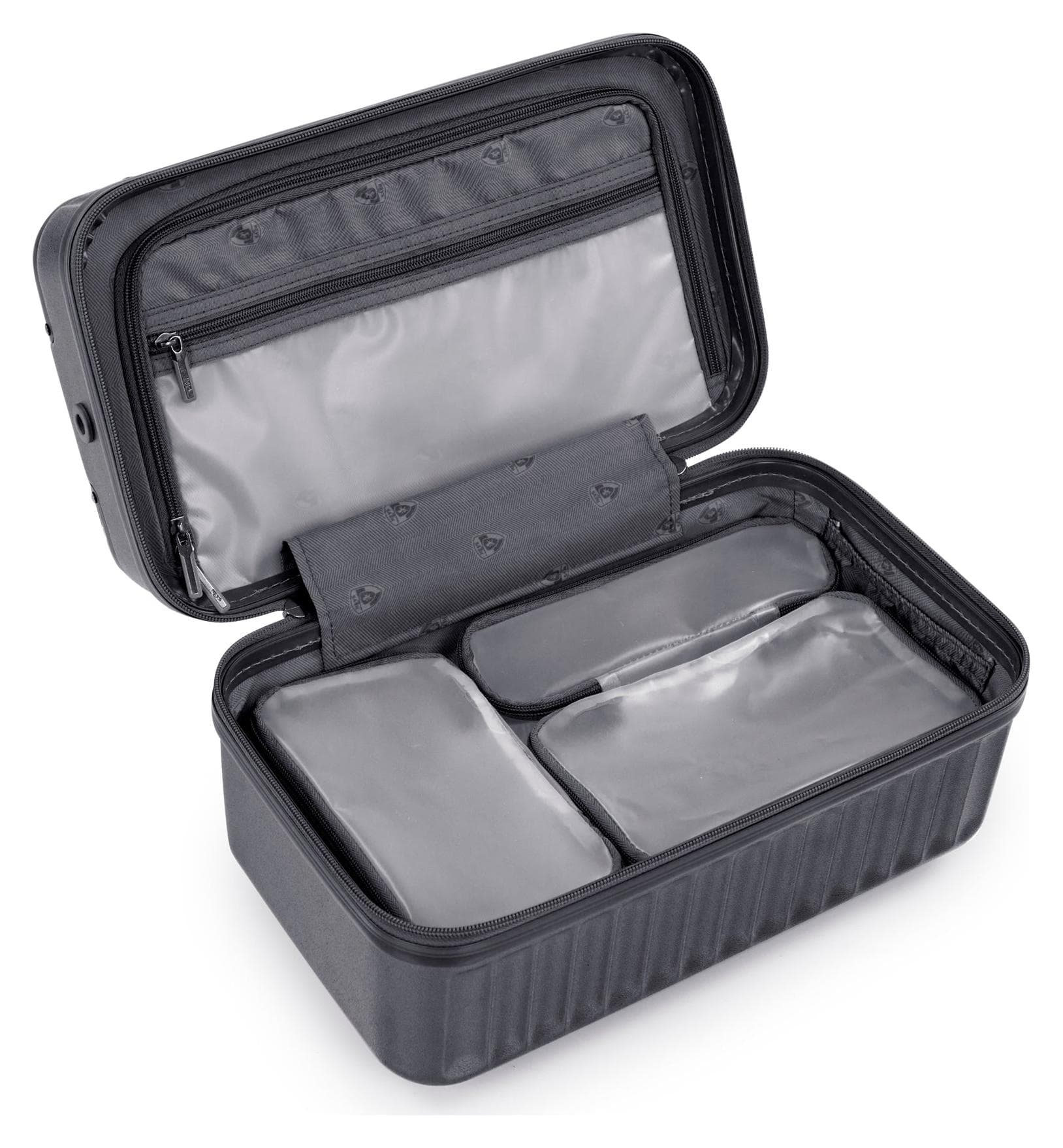 Kufřík na kosmetiku Heys Luxe Beauty Case Gunmetal 3