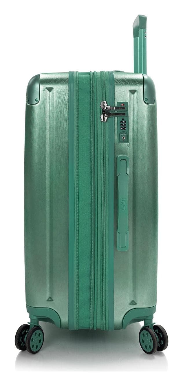 Střední cestovní kufr na kolečkách Heys Alumix M Midnight Green 4