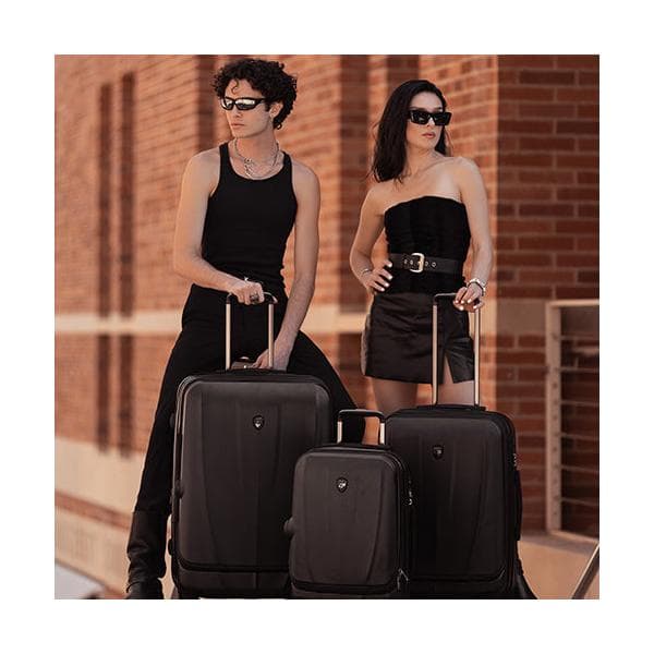 Heys Vantage Smart Luggage S,M,L Black - sada 3 kufrů 4