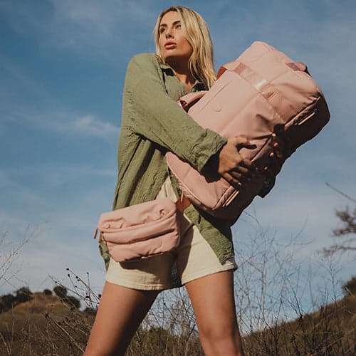 Dámská cestovní taška Heys Puffer Duffel Off White 4