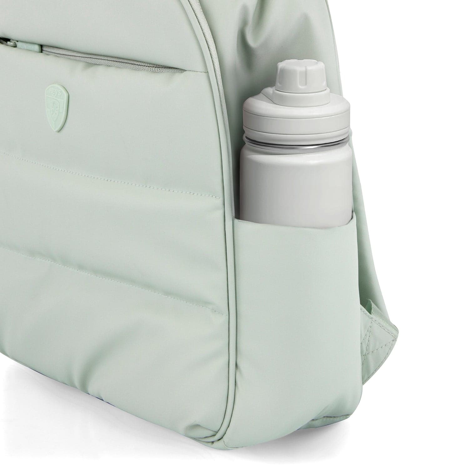 Elegantní dámský batoh do města Heys Puffer Backpack Sage Green 2