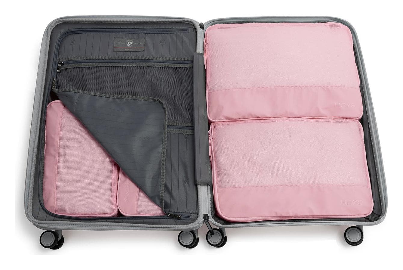 Cestovní organizéry Heys Ecotex Packing Cube 5 Pc Set Pink Sand 4