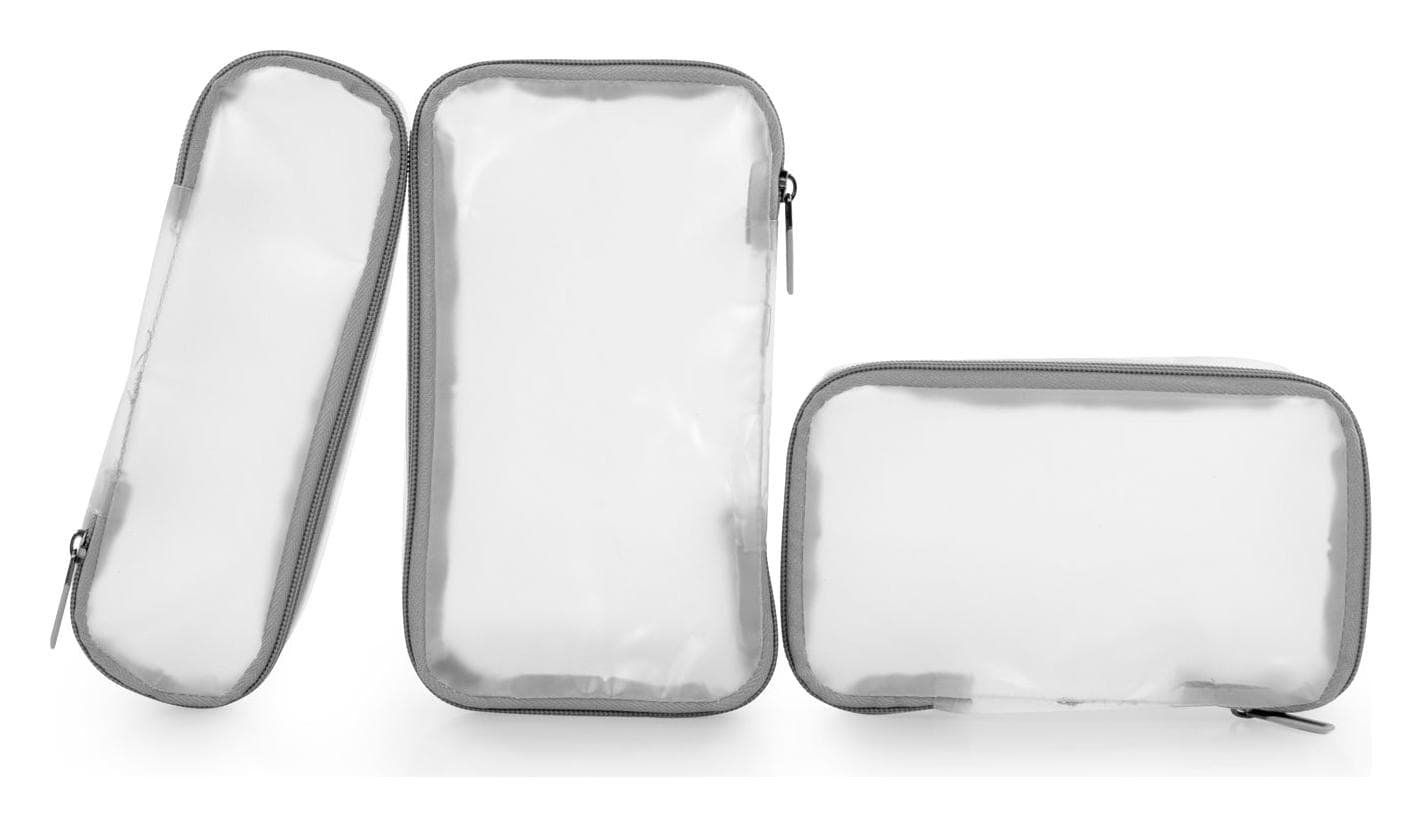 Kufřík na kosmetiku Heys Luxe Beauty Case Silver 3