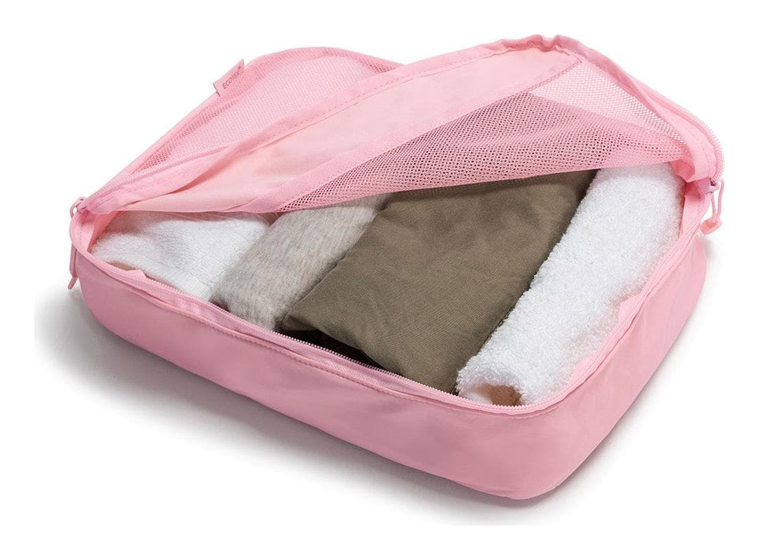 Cestovní organizéry Heys Ecotex Packing Cube 5 Pc Set Pink Sand 5