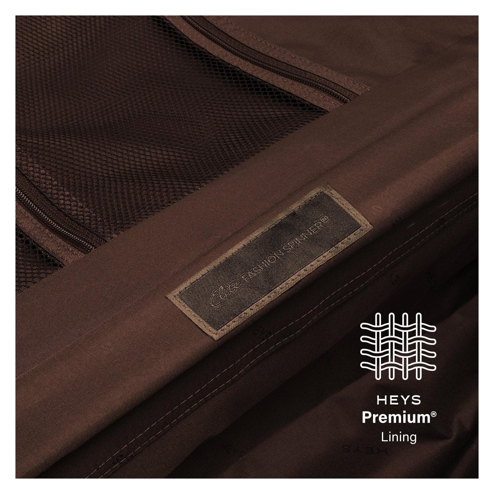 Velký cestovní kufr na kolečkách Heys Elite Brown Leopard L 3