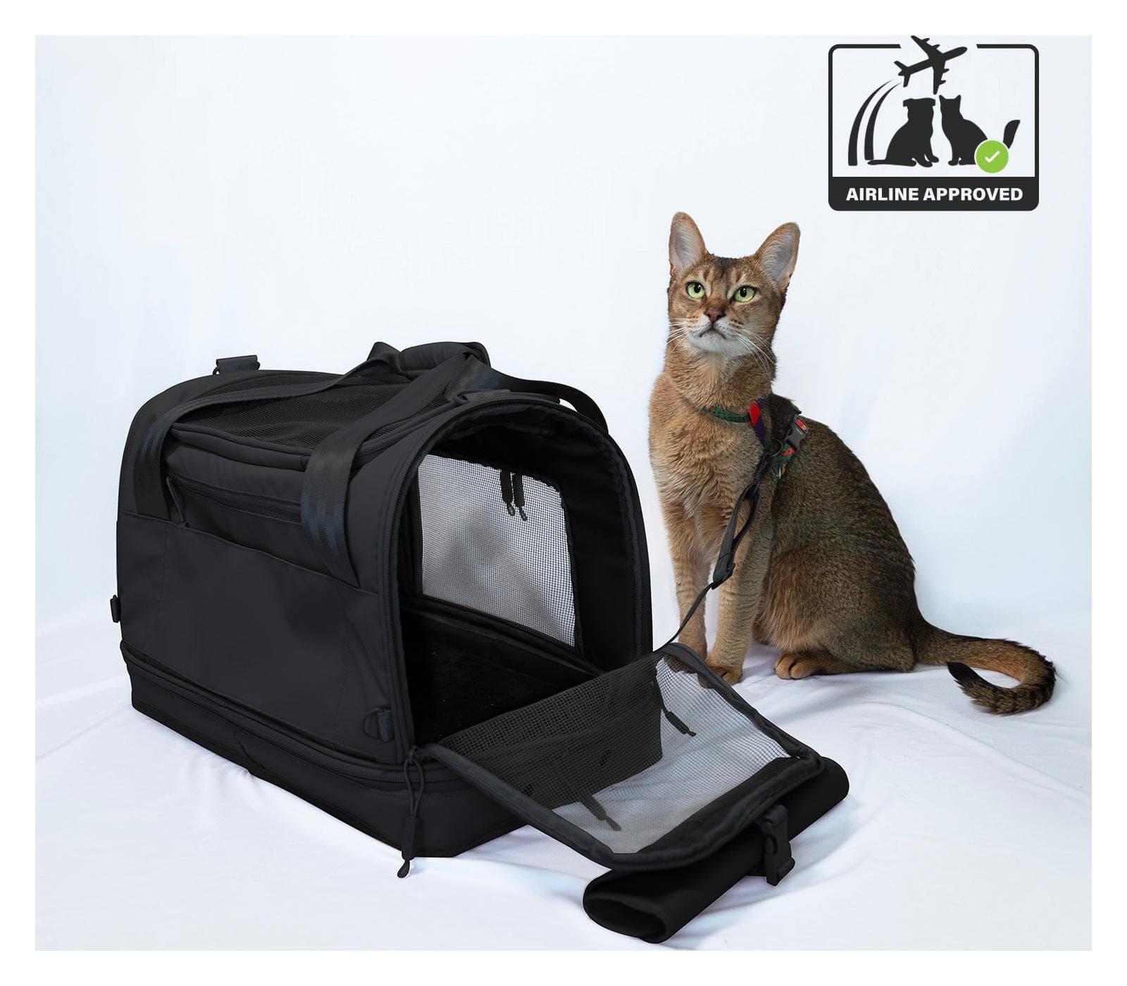 Heys Pawsenger Pet Carrier Black 2