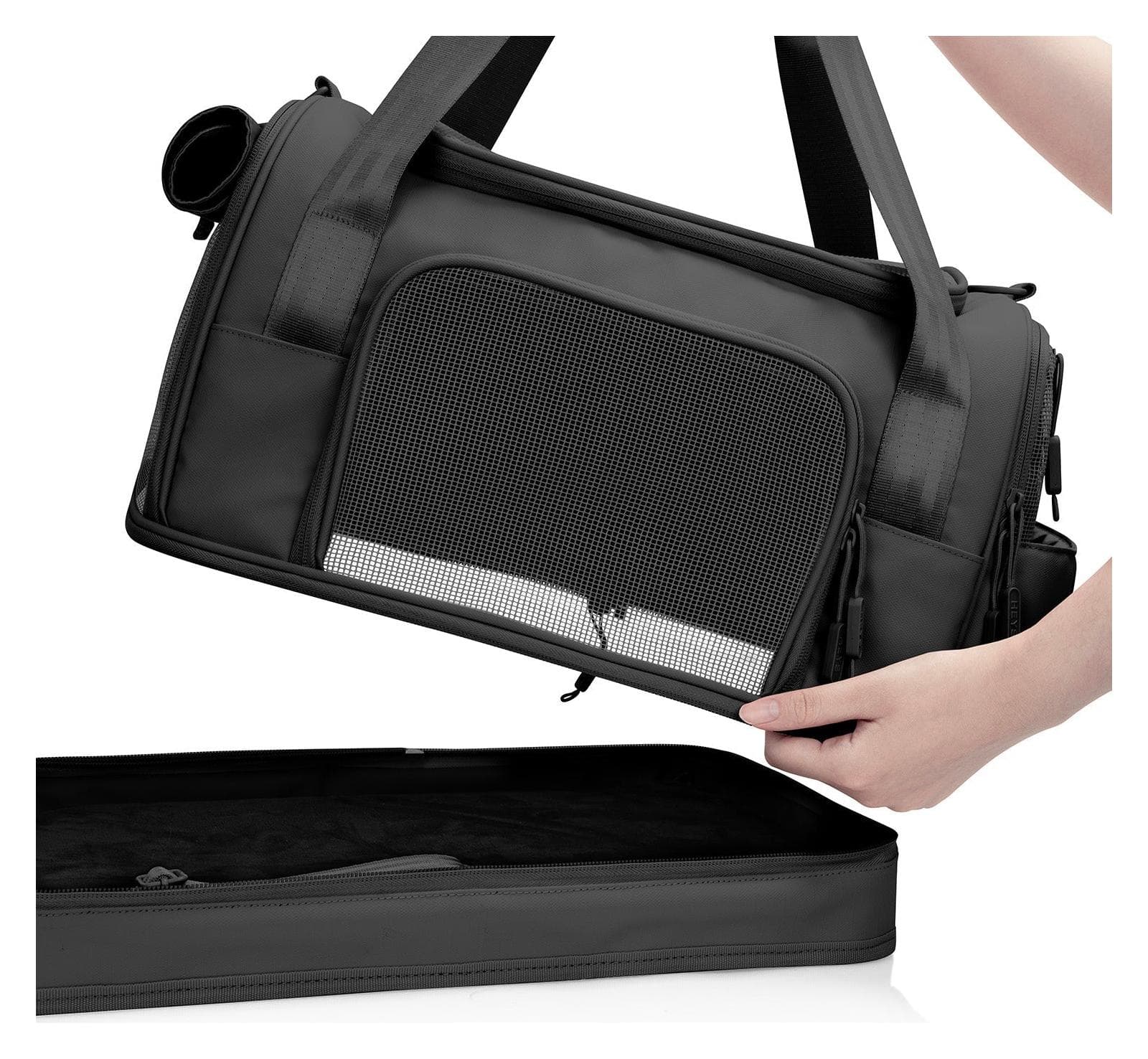 Heys Pawsenger Pet Carrier Black 5