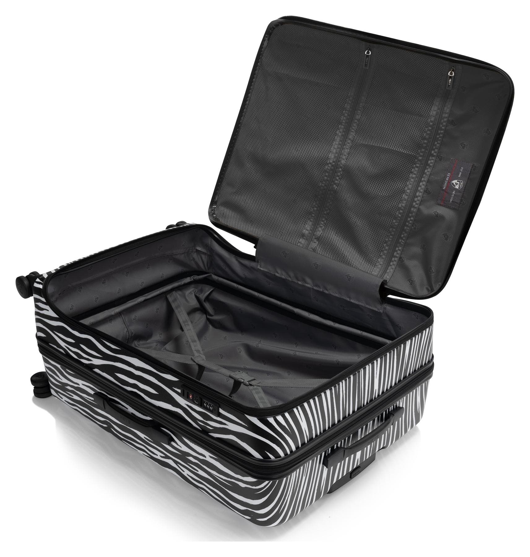 Velký skořepinový kufr Heys EZ Fashion L Zebra 6