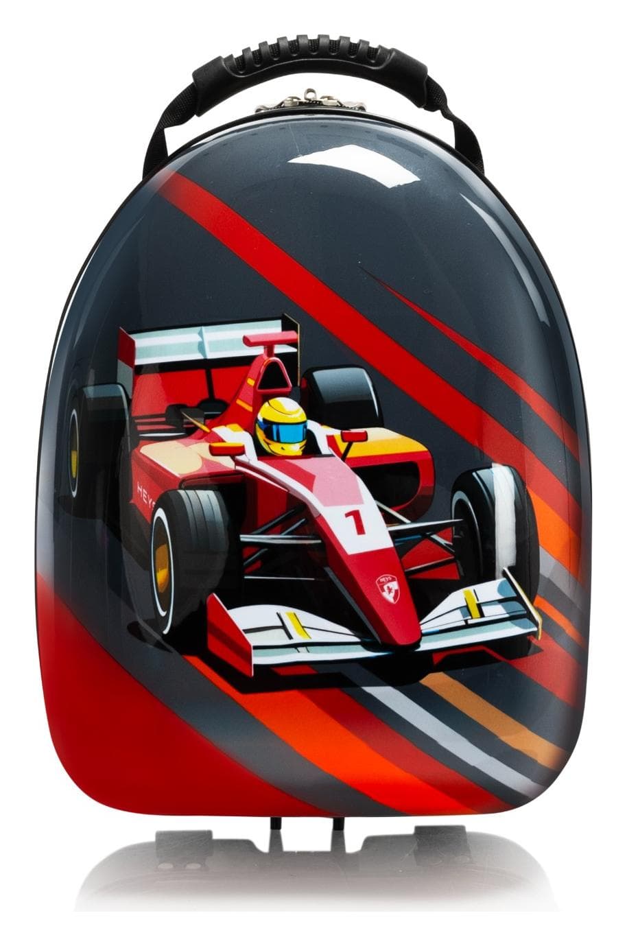 Dětská koloběžka s batohem Heys Turbo Tots Scooter Race Car 3