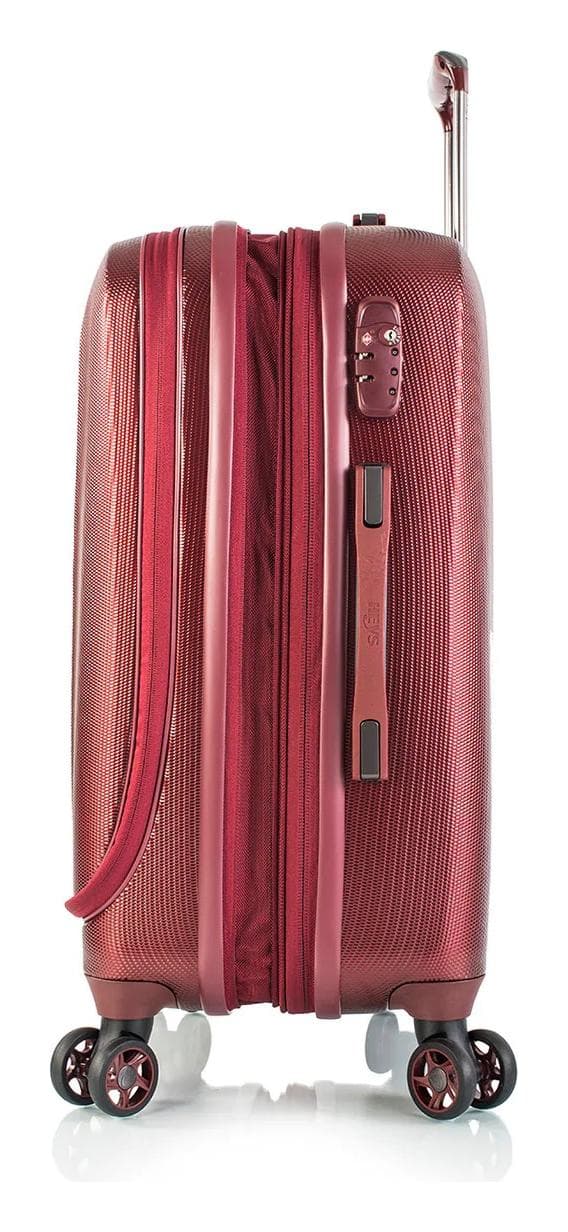 Střední cestovní kufr na kolečkách Heys Vantage Smart Luggage M Burgundy 2