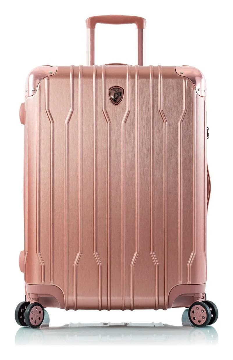 Střední cestovní kufr na kolečkách Heys Xtrak M Rose Gold 6