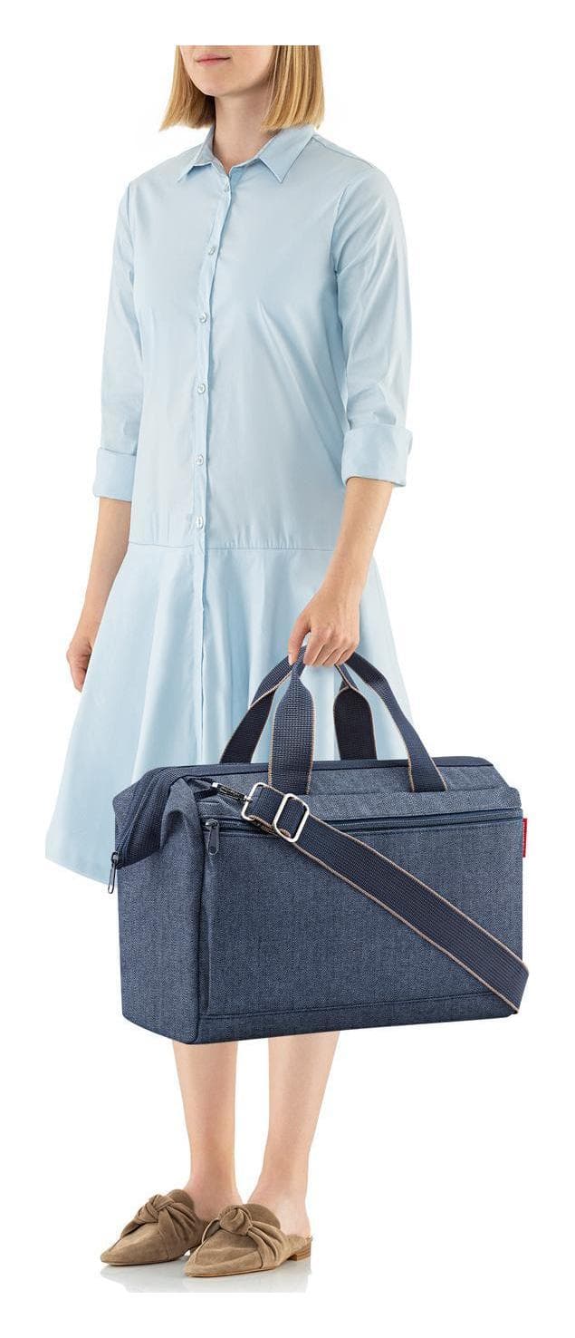 Dámská cestovní taška Reisenthel Allrounder S Pocket Herringbone Dark Blue 4