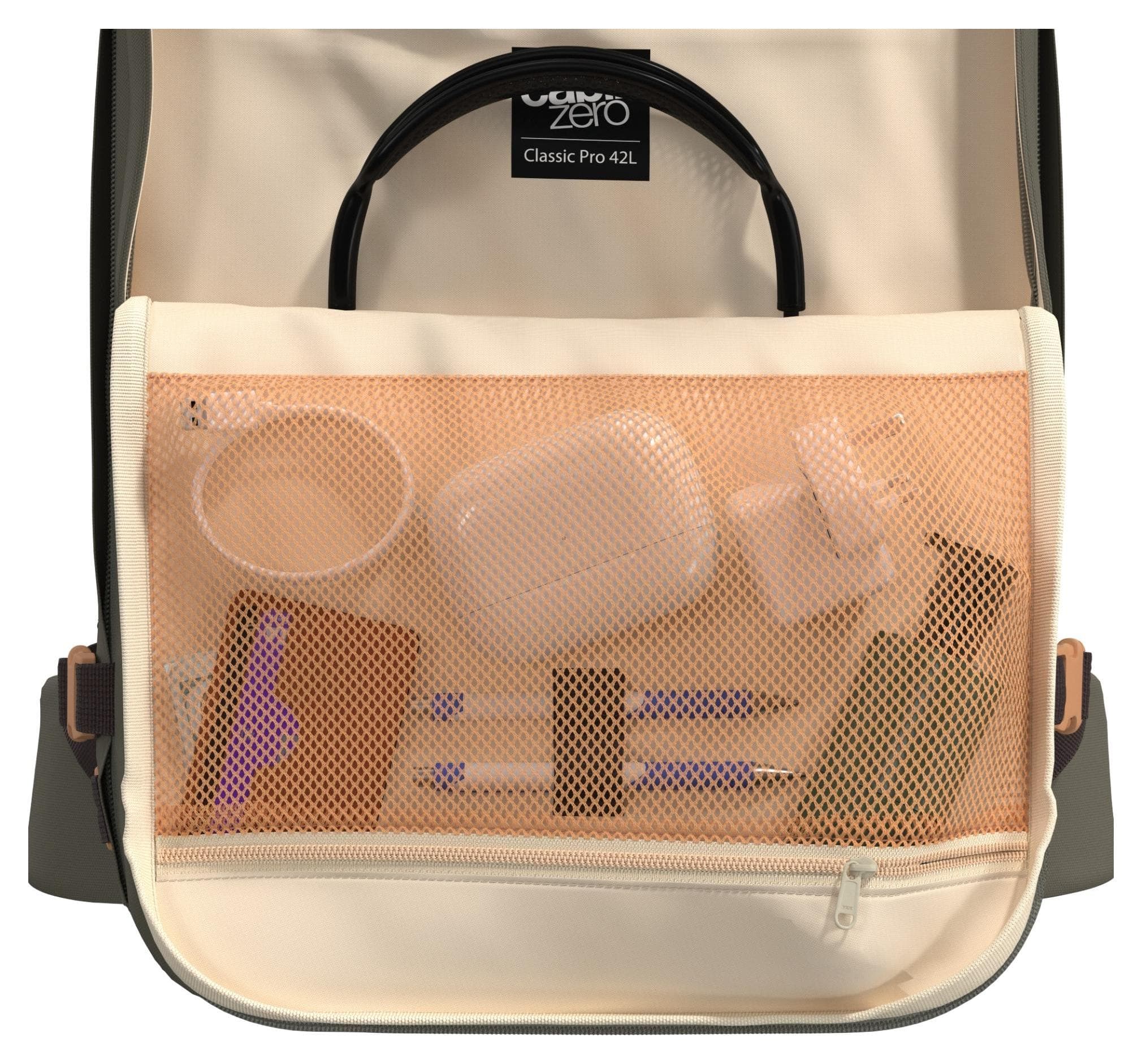 Cestovní batoh CabinZero Classic Pro 42L Grey Moor 5