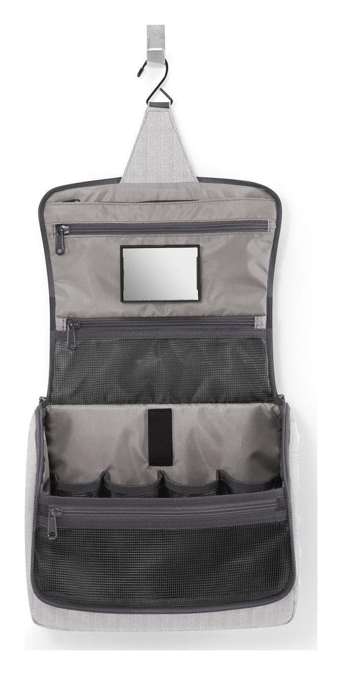 Toaletní taška Reisenthel Toiletbag XL Herringbone Grey 3