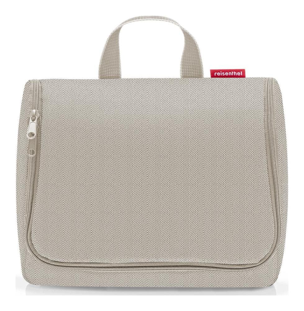 Toaletní taška Reisenthel Toiletbag XL Herringbone Sand 2