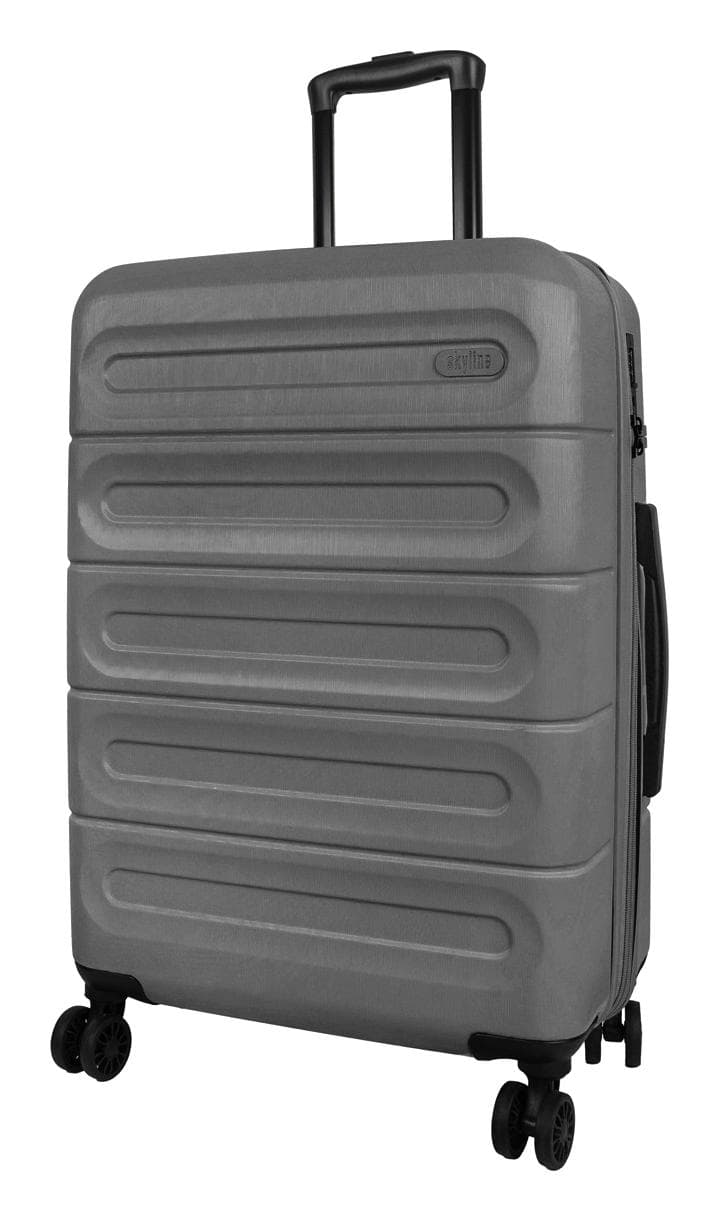Střední skořepinový kufr Skyline Goomera 4w M Anthracite